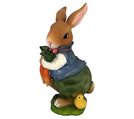 Design Toscano Bunny Hop Lane Rabbit Garden Sta tue - Father