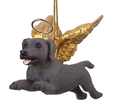 Design Toscano Holiday Angel Weimaraner Dog Orn ament