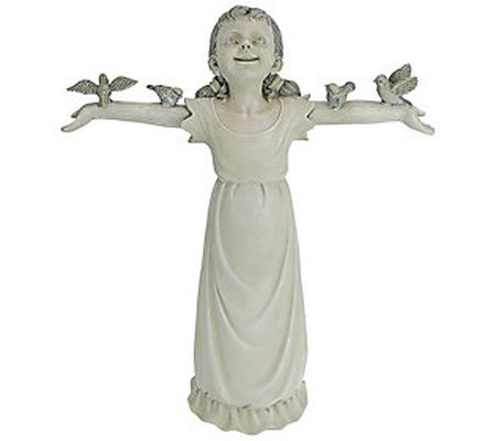 Design Toscano Medium Basking in God's Glory Ga rden Statue