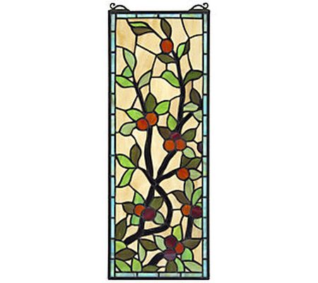Design Toscano Morris Trellis Stained Glass Window