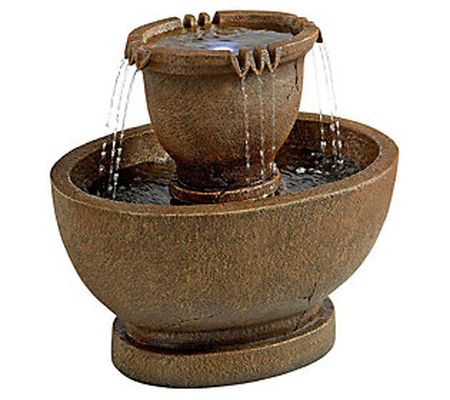 Design Toscano Outdoor Large Richardson Oval Ur ns Fountain