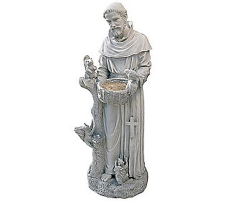 Design Toscano St. Francis Garden Feeder Statue