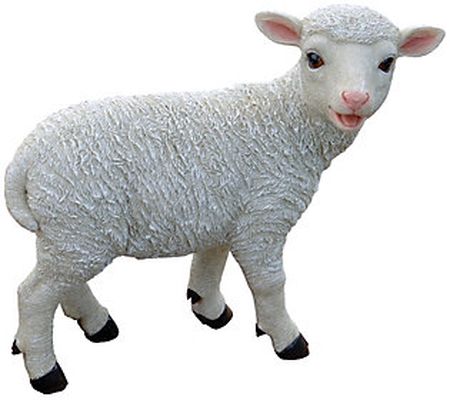 Design Toscano Standing Yorkshire Lamb Statue