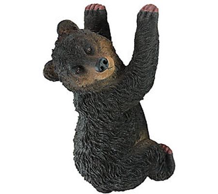 Design Toscano Yonva Climbing Black Bear Statue