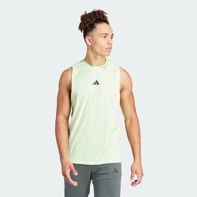 Designed for Training Workout Tank Top Semi Green Spark