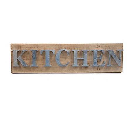 DesignStyles Vintage Kitchen Decorative Wooden Wall Sign