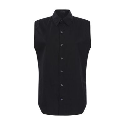 Desiree Sleeveless Cropped Standard Shirt