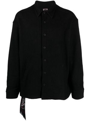 Destin bandana-print button-up jacket - Black