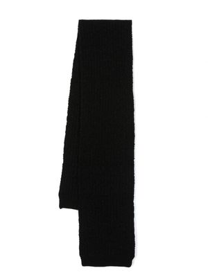 Destin Bobby wool-blend scarf - Black