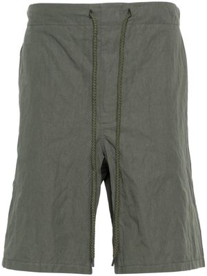 Destin creased bermuda shorts - Green