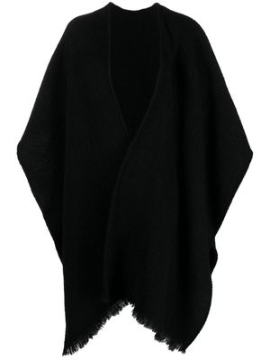Destin paisley-jacquard wool blend cardi-coat - Black