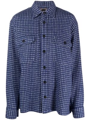 Destin Westermark check-pattern shirt - Blue