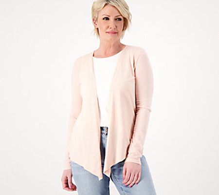 Destination 365 Draped Knit Cardigan