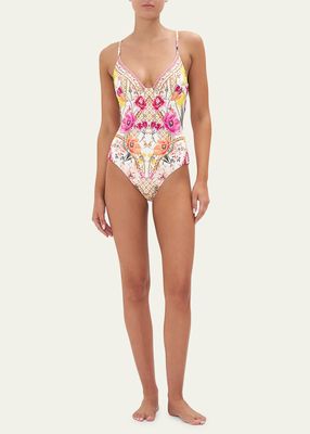 Destiny Calling Soft Cup Underwire One-Piece Swimsuit