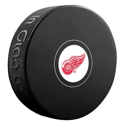 Detroit Red Wings Unsigned InGlasCo Autograph Model Hockey Puck