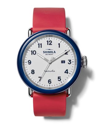 Detrola The Ace 43mm Silicone Watch