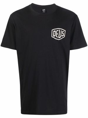 Deus Ex Machina chest logo-print T-shirt - Black