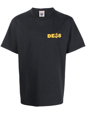 Deus Ex Machina graphic-print cotton T-shirt - Grey