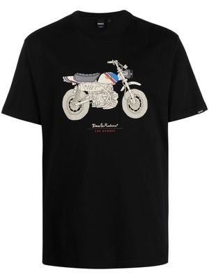 Deus Ex Machina graphic-print organic-cotton T-shirt - Black