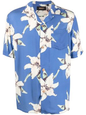 Deus Ex Machina Havanna floral print shirt - Blue
