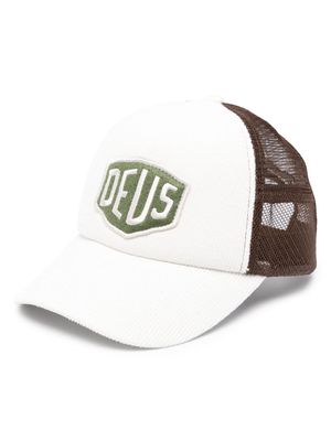 Deus Ex Machina logo-patch cotton-blend cap - Brown