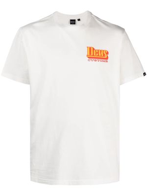Deus Ex Machina logo-print organic-cotton T-shirt - White