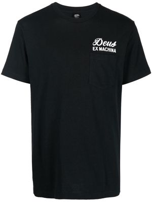 Deus Ex Machina logo-print short-sleeve T-shirt - Black