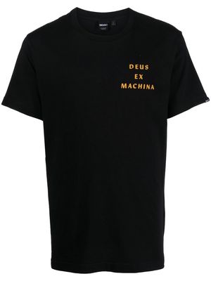 Deus Ex Machina logo-print short-sleeved T-shirt - Black