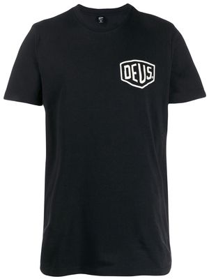 Deus Ex Machina logo print T-shirt - Black