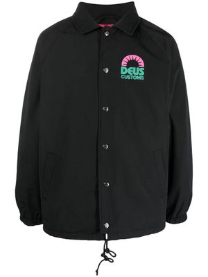 Deus Ex Machina Melodies Coach shirt jacket - Black