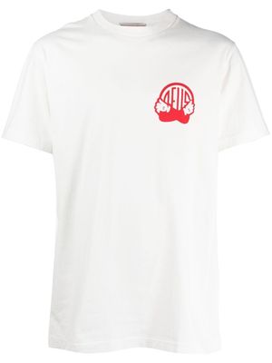 Deus Ex Machina slogan-print recycled cotton T-shirt - White