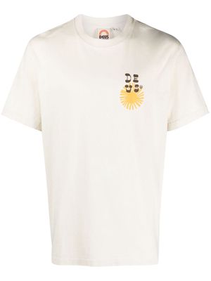 Deus Ex Machina Sunstroke graphic-print T-shirt - Neutrals