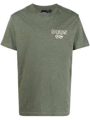 Deus Ex Machina Thinker logo-print T-shirt - Green