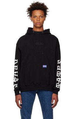 DEVÁ STATES Black Printed Hoodie