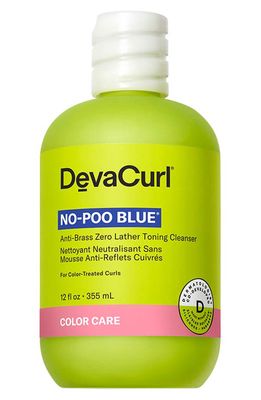 DevaCurl No-Poo Blue® Anti-Brass Zero Lather Toning Cleanser