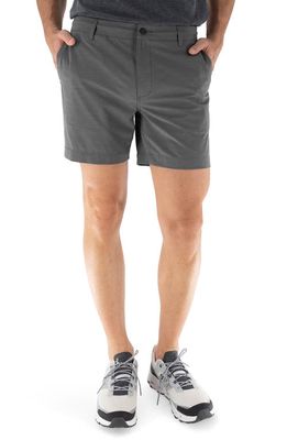 Devil-Dog Dungarees 6-Inch Hybrid Shorts in Gunmetal 