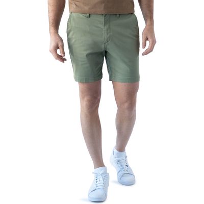 Devil-Dog Dungarees 7-Inch Performance Stretch Chino Shorts in Sea Spray 