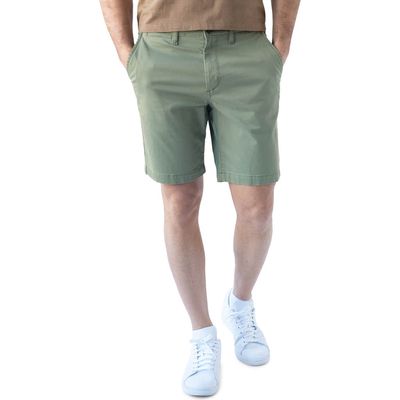 Devil-Dog Dungarees 9-Inch Performance Stretch Chino Shorts in Sea Spray 