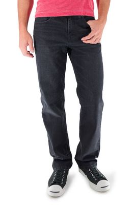 Devil-Dog Dungarees Relaxed Straight Leg Jeans in Black Mountain