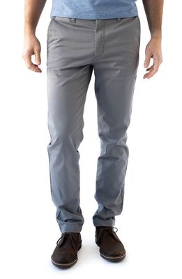 Devil-Dog Dungarees Slim Fit Stretch Sateen Chino Pants in Chimney Rock