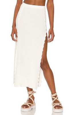 DEVON WINDSOR Marina Skirt in White