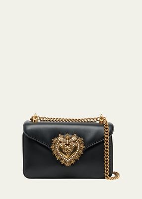 Devotion Napa Leather Chain Crossbody Bag