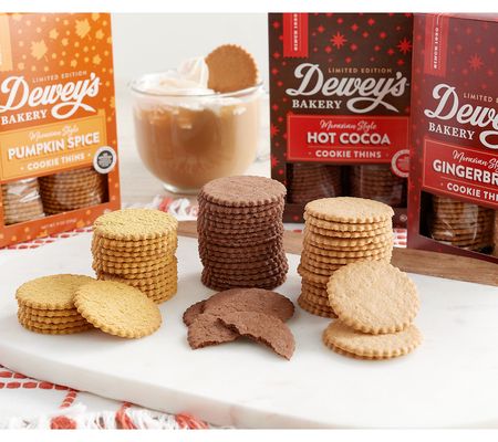 Dewey's Bakery 210 pc. Moravian Holiday Cookie Collection