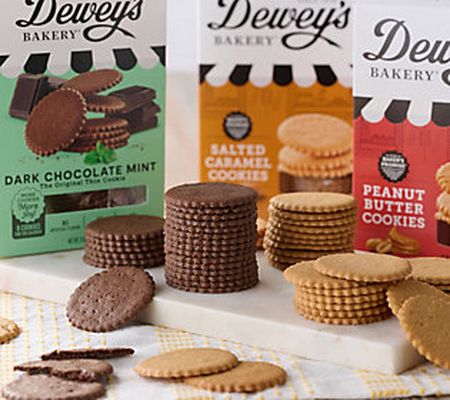 Dewey's Bakery 210 Piece Moravian Style Cookie Thins