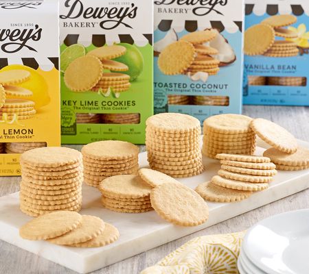 Dewey's Bakery 280 Pc Moravian Style Spring Cookie Thins