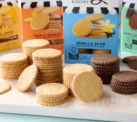 Dewey's Bakery 280 Piece Moravian Style Cookie Thins Variety