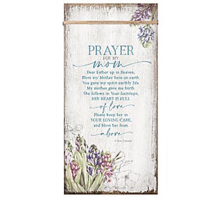 Dexsa Prayer For My Mom Wood Plaque