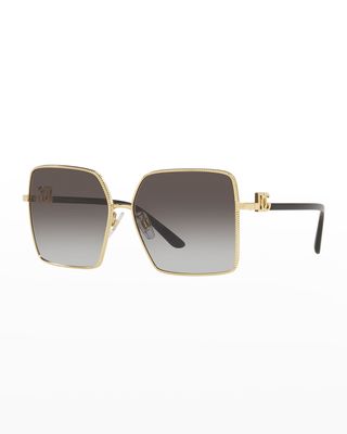 DG Printed Square Sunglasses