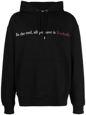 Diadora graphic-print pullover hoodie - Black