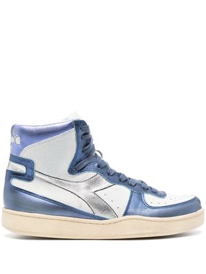 Diadora Mi Basket leather sneakers - Blue